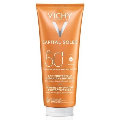 Vichy Vichy Capital Soleil Hydrating Fresh Sun Protection Milk Spf50+ For Face & Body 300ml