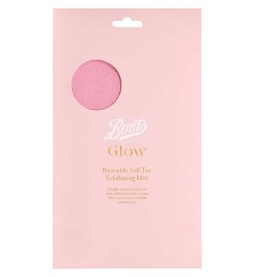 Boots Boots Glow Reusable Self Tan Exfoliating Mitt