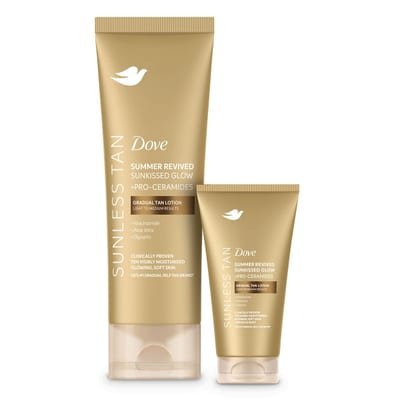 Dove Dove Gradual Self Tan Fair Face And Body Bundle