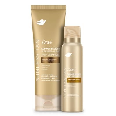 Dove Dove Gradual Self Tan Fair Mousse And Lotion Bundle