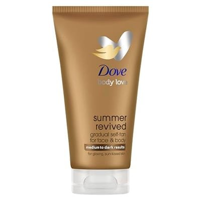 Dove Dove Summer Revived Medium To Dark Gradual Tanning Lotion 75ml