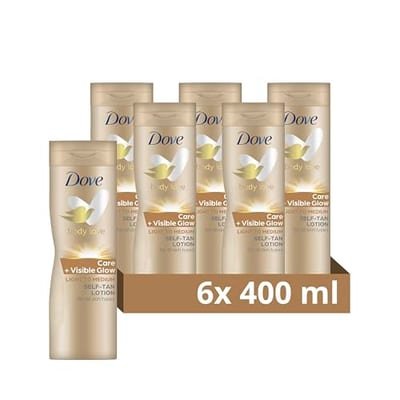 Dove Dove Visible Glow Fair To Medium Self-Tan Lotion 400Ml Limited Edition