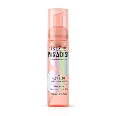 Isle of Paradise Isle Of Paradise Glow Clear Self Tanning Mousse Light200 ml, 200ml