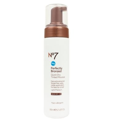 NO7 No7 Perfectly Bronzed Self Tan Mousse200 Ml Light/medium, 200ml