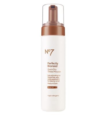 NO7 No7 Perfectly Bronzed Self Tan Mousse200 Ml Medium/dark, 200ml