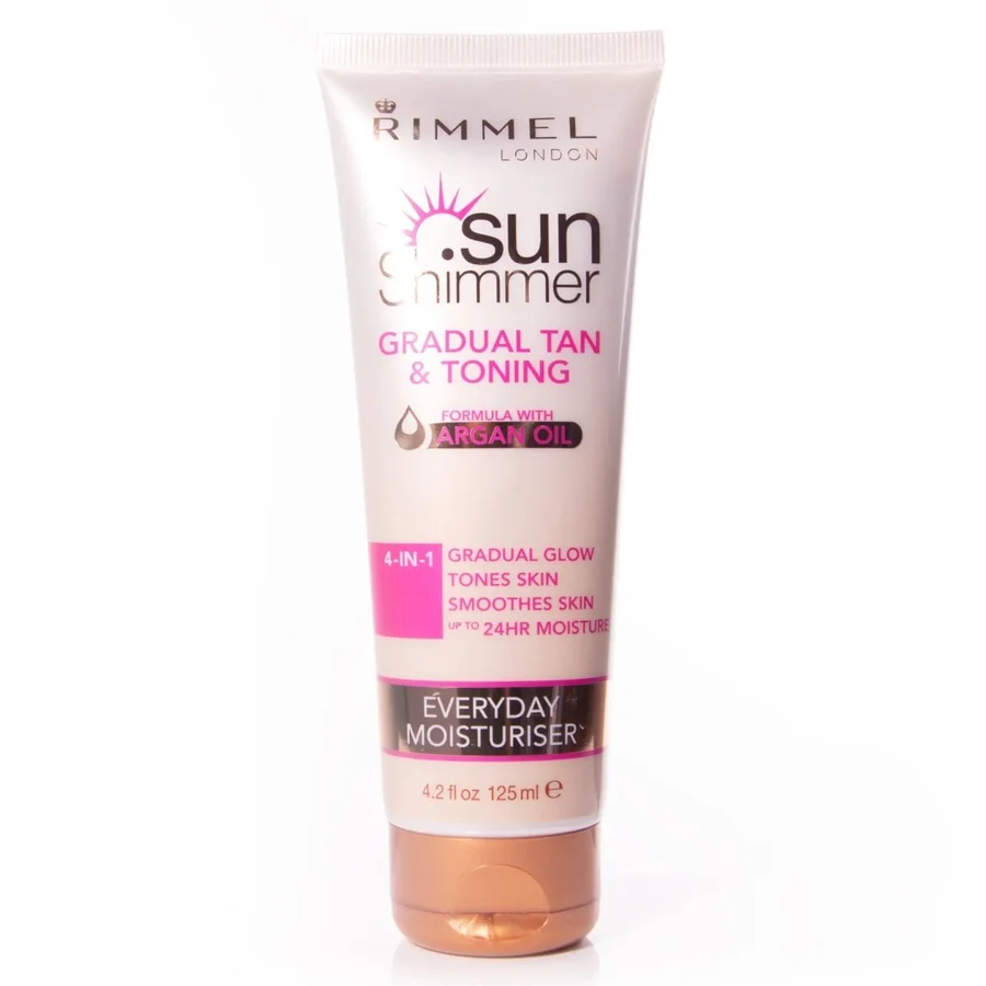 Rimmel Rimmel Sun Shimmer Gradual Tan & Toning Moisturiser With Argan Oil
