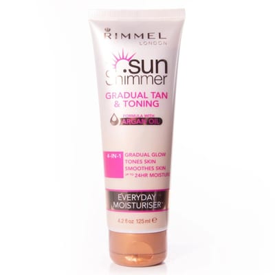 Rimmel Rimmel Sun Shimmer Gradual Tan & Toning Moisturiser With Argan Oil