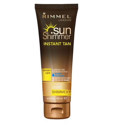 Rimmel Rimmel Sunshimmer Instant Self Tan Light Shimmer