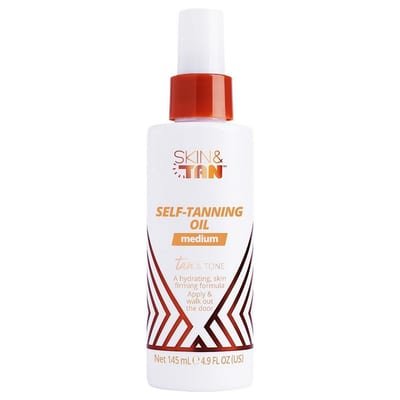 Skin & Tan Skin & Tan Tan & Tone Self-Tanning Oil Medium 145ml