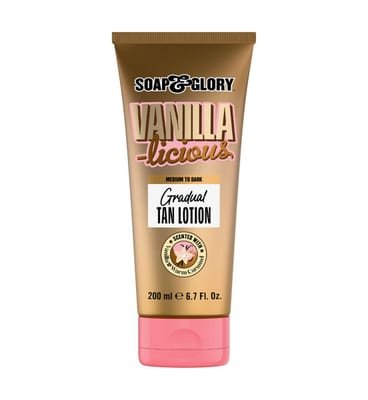 Soap & Glory Soap & Glory Vanilla-Licious Gradual Tan Lotion Medium/dark200 ml, 200ml