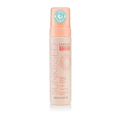 Sunkissed Sunkissed Express 1 Hour Self Tanning 200ml 95% Natural - Vegan - Cruelty Free