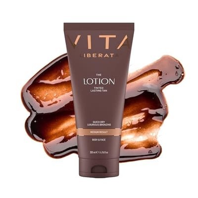 Vita Liberata Vita Liberata Tanning Lotion With Instant Guide Colour, Medium,200 ml, 200ml