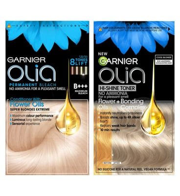Garnier Garnier Olia Bleach And Toner Bundle