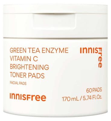 Innisfree Innisfree Green Tea Enzyme Vitamin C Brightening Toner Pads 2.8Ml 60S