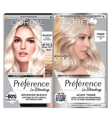 Loreal L'Oreal Preference Bleach+Toner Bundle
