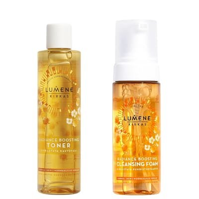 Lumene Lumene Kirkas Radiance Boosting Cleansing Foam & Toner Bundle
