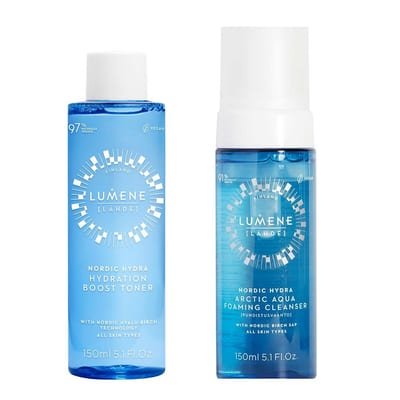 Lumene Lumene Nordic Hydra Boost Cleanser & Toner Bundle