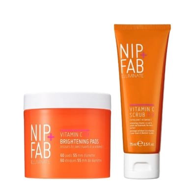 Nip+Fab Nip+Fab Vitamin C Fix Scrub & Toner Pads Bundle