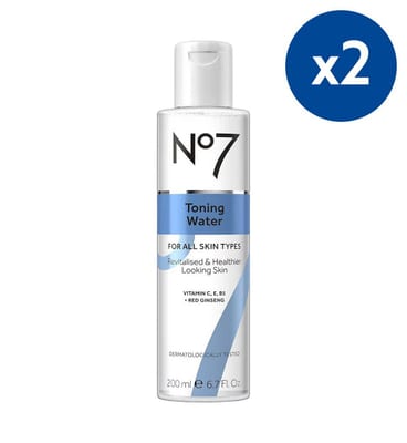 NO7 No7 Cleansing Toner Water Duo