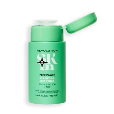 Revolution Revolution Skin Pore Player 2% Salicylic Acid & Aloe Clarifying Bha Toner